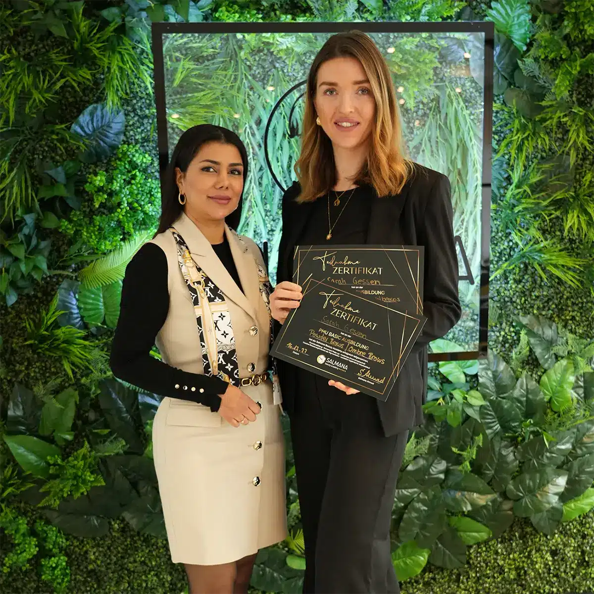 Absolventin von Salmana Beauty Academy