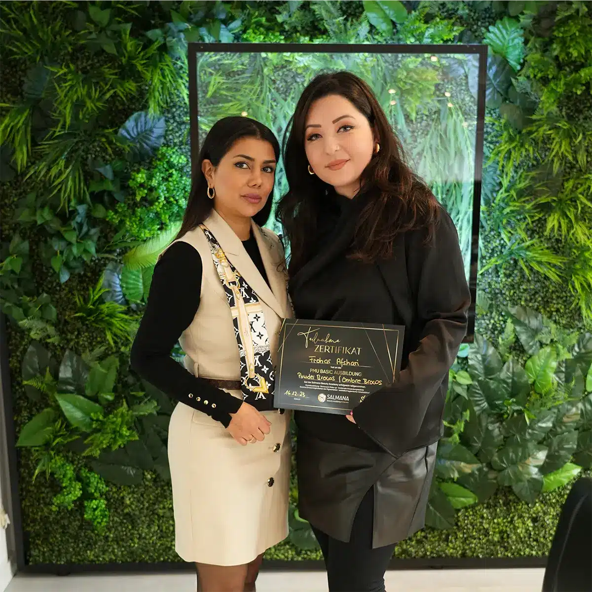 Absolventin von Salmana Beauty Academy