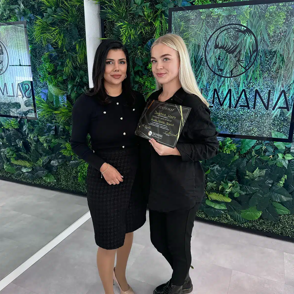 Absolventin von Salmana Beauty Academy